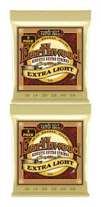 ★ERNIE BALL 3006 ×2 [10-50] Earthwood Extra Light 80/20 Bronze 3セットパック アコースティックギター弦★新品送料込