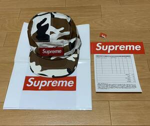 SUPREME キャンプ キャップ シュプリーム Camo Camp Cap ボックス ロゴ カモ 迷彩