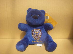 中古品★「くまぬいぐるみ NYPDテディベアKINGS　made in U.S.A タグ付き」