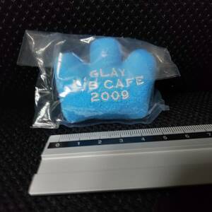 ■ GLAY LiB CAFE 2009 ロゴ ミニマグネット ガチャガチャ 新品 未使用 未開封 磁石 青 ブルー TERU TAKURO HISASHI JIRO