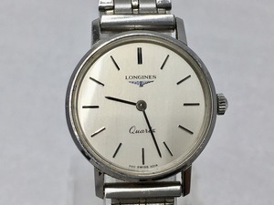 ロンジン LONGINES 【ジャンク品】 ドレスウォッチ クォーツ レディース 腕時計 ホワイト