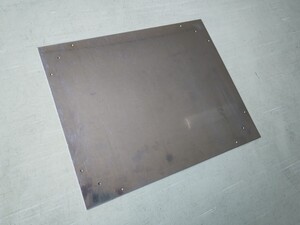 ステンレス板　SUS304　ステンレスプレート　500mm X 600mm　板厚 2.0mm　加工後有り　中古品