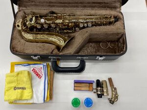 52aaa001　PRIMA YANAGISAWA プリマヤナギサワ　プリマ楽器　カーヴド・ソプラノ・サクソフォーン　ジャンク　現状品