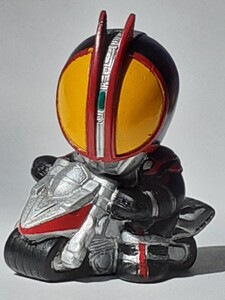 ☆2003年　仮面ライダーキッズ 3　『仮面ライダーファイズ+オートバジン』　指人形　　SD　食玩　キャンディトイ