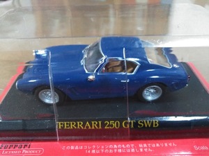 フェラーリ ２５０ GT SWB 1/43 アシェット 新品 未開封 FERRARI Hachette