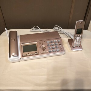 K11171 ◆Panasonic/パナソニック パーソナルファクス おたっくす FAX 親機 KX-PD550DL-N 子機 KX-FKD558-N◆