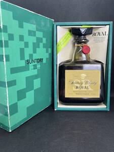 【福岡限定発送】未開栓 保管品 古酒 SUNTORYROYAL サントリー ローヤル ウイスキー クイーンサイズ 1000ml 43度 箱付き