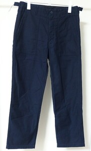 Engineered Garments エンジニアードガーメンツ Fatigue Pant Cotton Reversed Sateen ファティーグ パンツ 32 紺