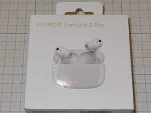 送料無料 中古 HONOR Earbuds 3 Pro グローバル版 ホワイト White アクティブノイズキャンセリングイヤフォン 軽量・コンパクト IRO-T10