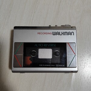 SONY WM-R55 WALKMAN ソニー ウォークマン カセットプレーヤー RECORDING レコーディング 昭和レトロ 動作未確認 ジャンク 沢あり