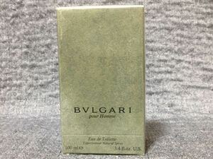 G4E323◆新古品◆ ブルガリ BVLGARI プールオム POUR HOMME オードトワレ EDT 香水 100ml