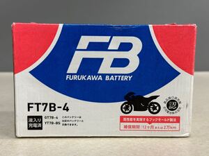 未使用品 古河電池 FT7B－4 バッテリー ( FT7B-BS GT7B-4 互換 ) ヤマハ マジェスティー TT250R TTR250R