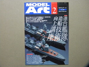 ▲モデルアート№886▲連合艦隊造船技術向上講座～アオシマ 重巡洋艦 愛宕/フジミ 空母 赤城/ピットロード 北上/雷/タミヤ 戦艦 大和