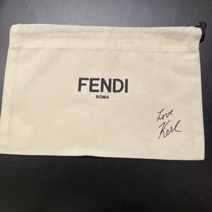 FENDI フェンディ 保存袋 巾着　布袋　ポーチ　財布用