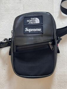 Supreme The North Face Leather Shoulder Baghdad Black シュプリーム ノースフェイス レザーショルダーバッグ ブラック