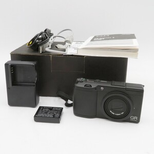 1円〜 RICOH リコー GR DIGITAL II コンパクトデジタルカメラ 箱付 動作不良有り ジャンク品 y353-3375714【Y商品】