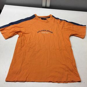 送料無料★NAUTICA★半袖Tシャツ トップス★オレンジ★メンズ Sサイズ #30601sj137