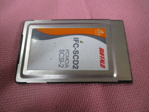 BUFFALO製 PCMIA SCSI-2 PCカード IFC-SCD2　　　（い）