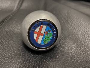 アルファロメオ　旧車 アルミ シフトノブ 中古 5MT ALFAROMEO 75 155 156 164