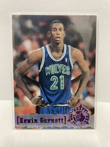 NBAカード　ケビン・ガーネット　KEVIN GARNETT TSC ‘95 NBA DRAFT PICKS 5th 【ROOKIEカード】【ウルブズ時代】