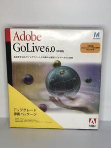 Adobe GoLive 6.0 &5.0 日本語版 Macintosh版 シリアルナンバー有