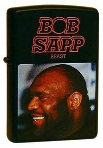 【新品】ZIPPO ボブサップ BOB SAPP フォトプリント加工 マットブラック仕上げ