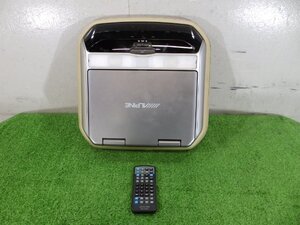 242103 ALPINE/アルパイン フリップダウンモニター/リアモニター TMX-R1100 10.2インチ リモコン付 [3D506]