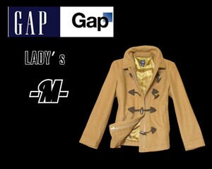 レディースM*GAP ギャップ*ウールコート　茶