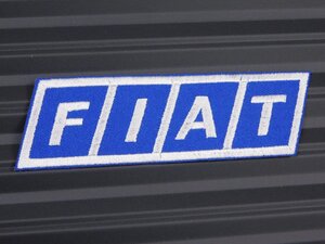 ◆送料\110◆【ＦＩＡＴ・フィアット】※《アイロン刺繍ワッペン》　アメリカン雑貨　刺繍ワッペン　アイロンワッペン