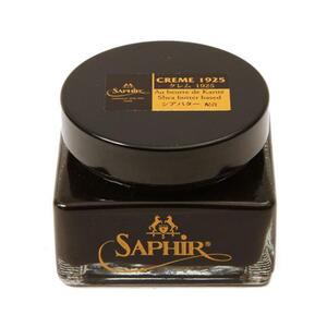 ☆ 05.ダークブラウン サフィール SAPHIR クリーム 靴クリーム ノワール クレム 1925 靴ケア用品 定番 無色 黒 保革剤 ツヤ出し 靴磨き 油