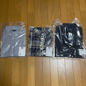 3点セット 20SS DESCENDANT HYANNIS TRUMAN B.D SS SHIRT FULL SIZE NAVY 1 SMALL ディセンダント 半袖 シャツ