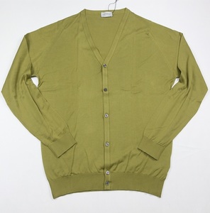 新品 John Smedley　ジョンスメドレー 　カーディガン　 XLサイズ 　WILLOW GREEN