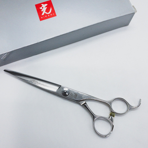 【ヒカリシザーズHIKARI光シザーHIKARI SCISSORS】BLAZE573 シザー オフセット 理容 美容ハサミ 美容師 理容師 6.5インチ 中古 sc1517