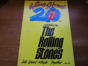 映画パンフ●ザ・ローリング・ストーンズThe Rolling Stones1983