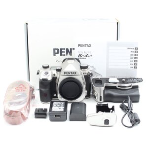 シャッター数2747枚 限定1000台 PENTAX K-3 Mark III Silver Premium Kit シルバー