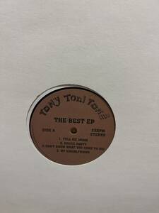 tony tone toni-best ep ベスト