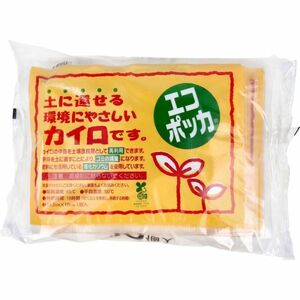 使い捨てカイロ 宝商 エコポッカ 貼らないカイロ 土に還せる環境にやさしいカイロ 18時間用 10個入り X8パック