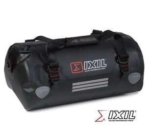 バイク用品 IXIL製 防水 ツーリングバック シートバック 肩掛けバッグ 30L ブラック/アウトドア ボストンバッグ【送料800円】