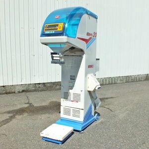 【新潟】イセキ 自動計量 選別機 ポリメイト LTA20 網目 L=1.85 単相 100V 50Hz 自動選別 計量機 選別 計量器 台秤 計り 倉庫保管 中古