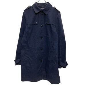 TOMMY HILFIGER ハーフコート レディース M ネイビー トミーヒルフィガー 古着卸 アメリカ仕入 a610-7405