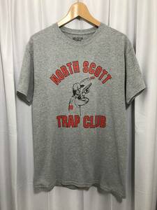 GILDAN print T shirt ギルダン　プリントTシャツ　US古着　バックプリント　regular古着　Mサイズ