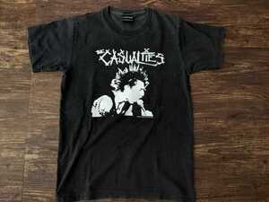 ビンテージ バンドTシャツ The Casualities Punk Hard Core ロックTシャツ 