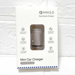 【最安値】 USB 急速充電器 MiniCarCharger シガーソケット 38W スマホ充電器 カー用品 カーアクセサリー タイプC