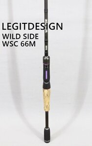 [中古]LEGITDESIGN レジットデザイン WILD SIDE ワイルドサイド WSC 66M ベイトロッド