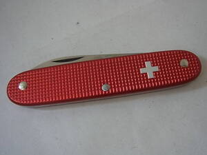 161114H17-1128H-A3■VICTORINOX■ビクトリノックス　パイオニア ソロ　Red レッド 赤　アウトドア用品