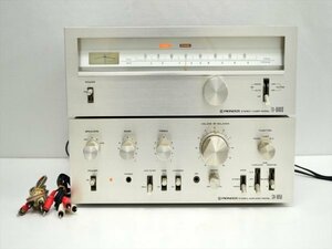 KM571●現状品●PIONEER パイオニア　ステレオアンプ SA-6850・チューナー TX-6600II　2点セット　通電確認のみ/ジャンク扱い