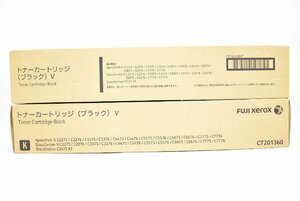 未使用 フジゼロックス 純正 トナー CT201360 ブラック 2本セット FUJI XEROX ITCMGTESXKNC-YR-N12-byebye