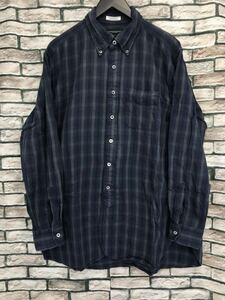 極美品★Engineered Garments エンジニアードガーメンツ★BD Shirt ボタンダウンフランネルチェックシャツ 