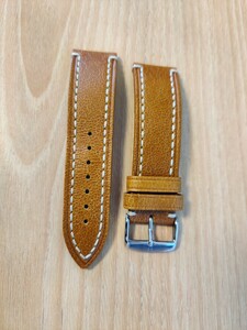 Hirsch Liberty Leather Belt 腕時計ベルト 24MM Panerai 