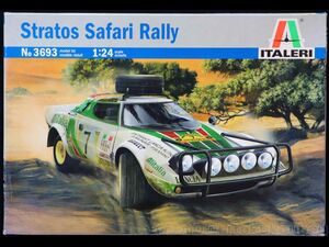 【イタレリ】1/24 ストラトス　サファリ　ラリー ITALERI Stratos Safari Rally カルトグラフ 未開封 未組立 当時モノ レア